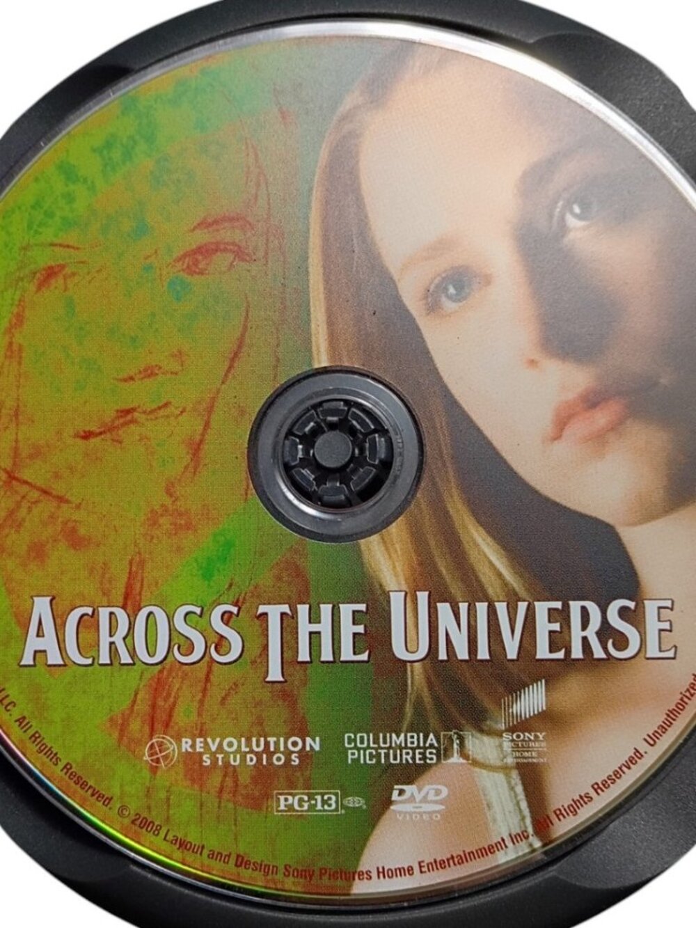 Columbia Pictures Across the Universe Evan Rachel Wood DVD 2007 (DVD ONLY)